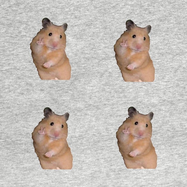 4 Peace Hamster by ghjura